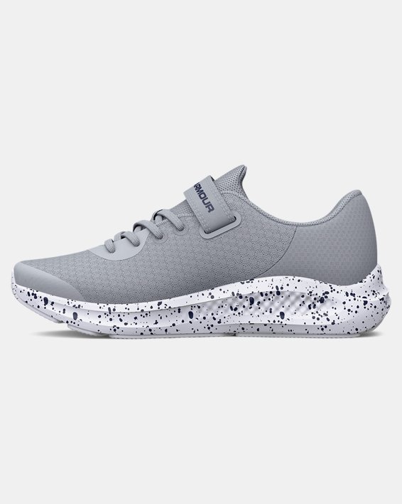Boys' Pre-School UA Pursuit 3 AC Speckle Running Shoes, Gray, pdpMainDesktop image number 1